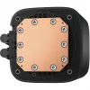 Vieningas skystinis aušintuvas DeepCool LE360 V2 su 3x 120 mm ventiliatoriais, hidrodinaminiu guoliu, juodas, palaiko LGA1150/1151/1155/1200/1700/AM4/AM5
