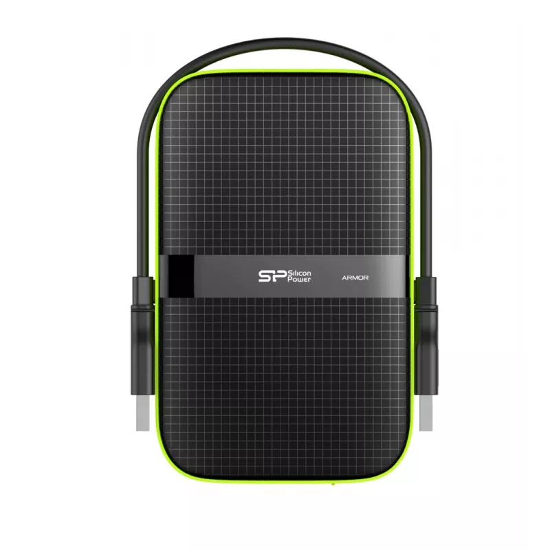 Silicon Power SP040TBPHDA60S3K saugojimo diskas 4 TB žalias