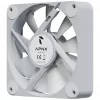 Aušinimo ventiliatorius APNX FP1-120-R PWM ARGB White 120mm, PWM valdymas, ARGB apšvietimas