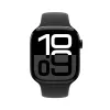 Laikrodis Series 10 GPS 42 mm Jet Black aliuminio korpusas su juodu sportiniu dirželiu - S/M