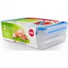 EMSA 508556 maisto laikymo indas Kvadratinis 1 L Skaidrus 1 vnt.