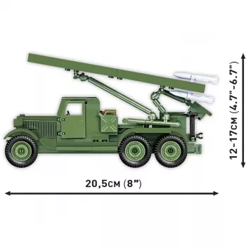 Statybiniai blokeliai COBI BM-13 Katyusha ZIS-6 440 vnt.