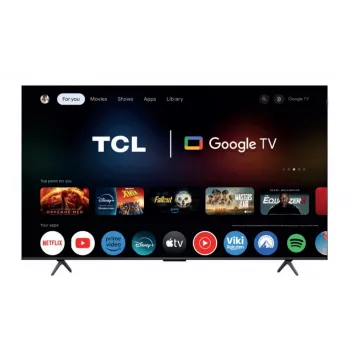 Televizorius TCL 75P81K 75 colių QLED 4K ekranas, energijos klasė F