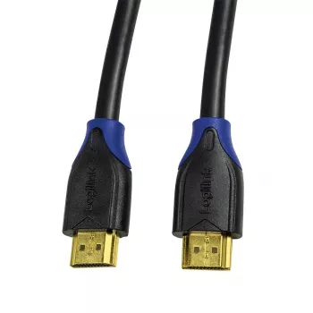 LogiLink CH0067 HDMI laidas 15 m HDMI A tipo (standartinis) juodas