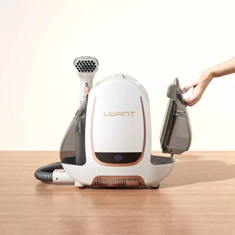 UWANT B100-S | Šlapiųjų valymo dulkių siurblys | kilimų, sofų, apmušalų, automobilio valymui, 450W, 12000 Pa, 1800ml bakas