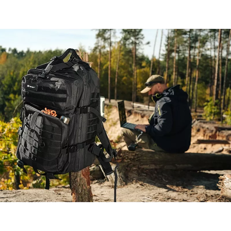Ekspedicinė kuprinė 15,6 Tracer Alpha Juoda