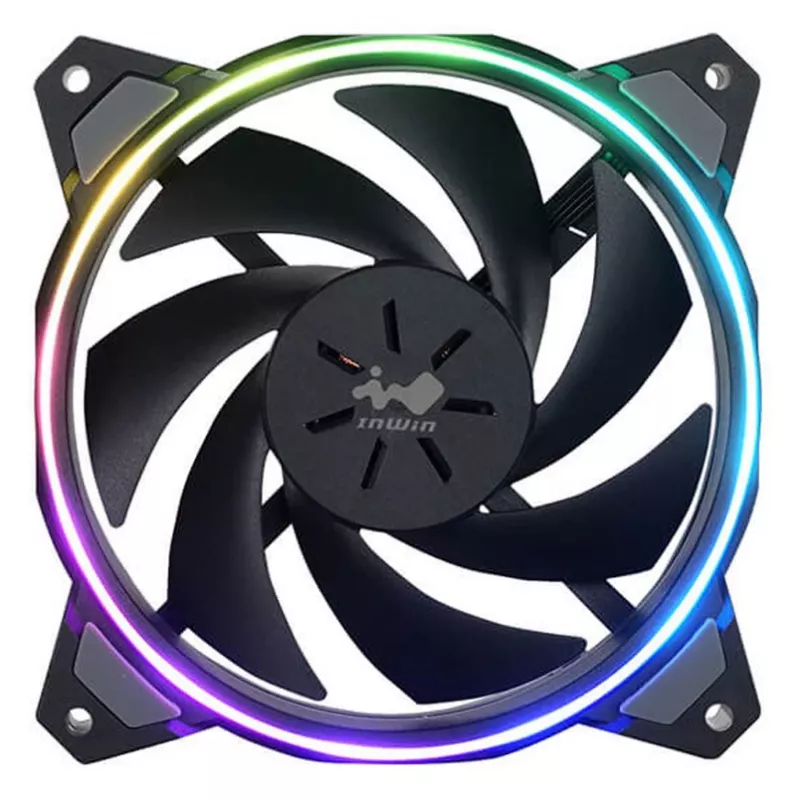 Korpuso ventiliatorius in win SIRIUS LOOP X3 120mm 3-RGB, 120 mm, 3-RGB apšvietimas