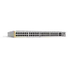 „Allied Telesis x530-52GPXm“ valdomas L3 Gigabit Ethernet (10/100/1000) komutatorius su maitinimu per Ethernet (PoE), pilkas