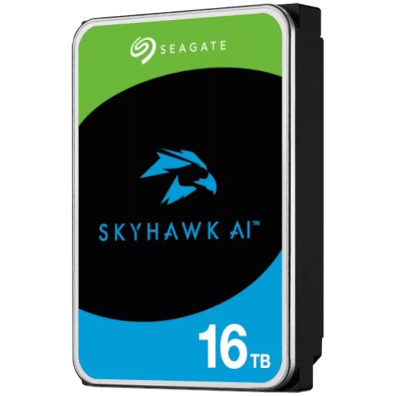 Seagate SkyHawk AI ST16000VE005 vidinis standusis diskas 16 TB 7200 RPM 512 MB 3.5 colio Serial ATA III