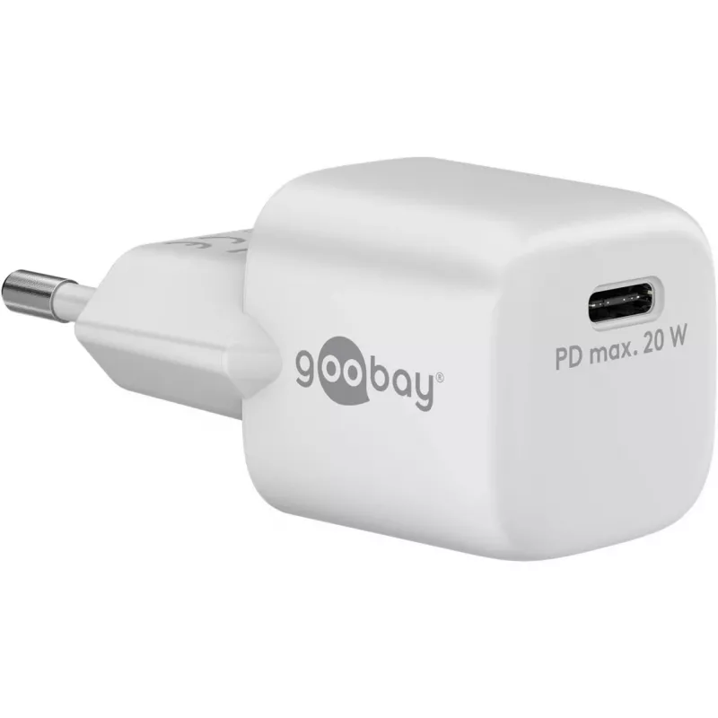 Goobay Universalus juodas AC greitojo įkrovimo vidinis įkroviklis 65403 USB Type-C 110-240V