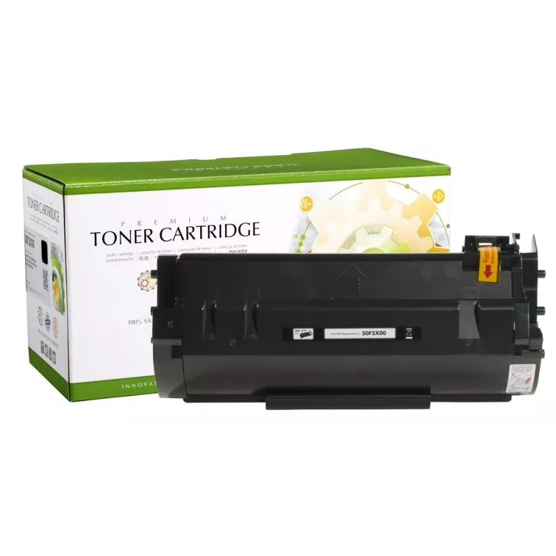 Suderinama Static-Control Lexmark 502X juodas, 10000 psl. (50F2X00)