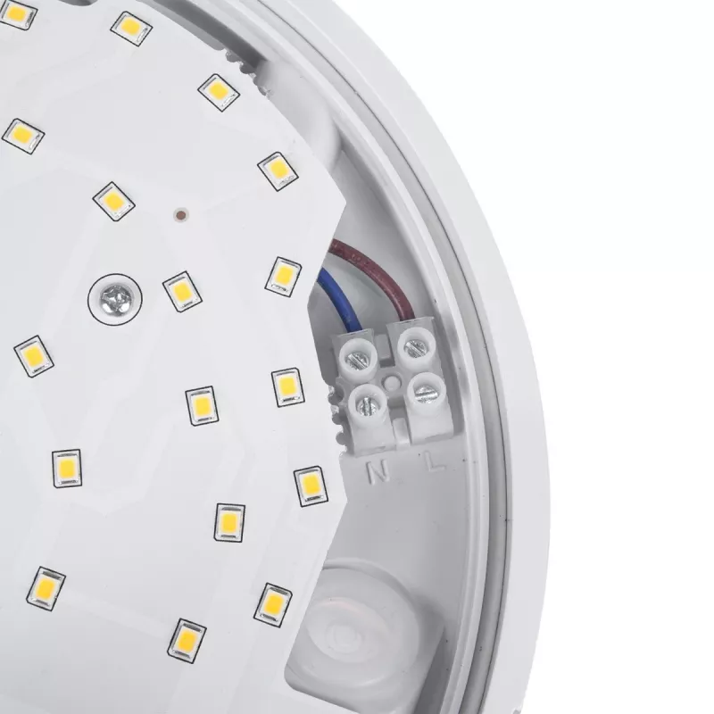 LED lempa MACLEAN MCE291W su IR judesio jutikliu, 10W, 3000K