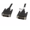 DVI kabelis Lanberg CA-DVID-10CC-0018-BK 1,8 m juodas