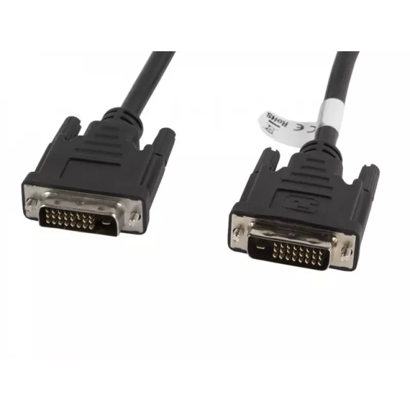 DVI kabelis Lanberg CA-DVID-10CC-0018-BK 1,8 m juodas