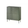 Cama 4D komoda TRESSE 100x40x110 matinis žalias