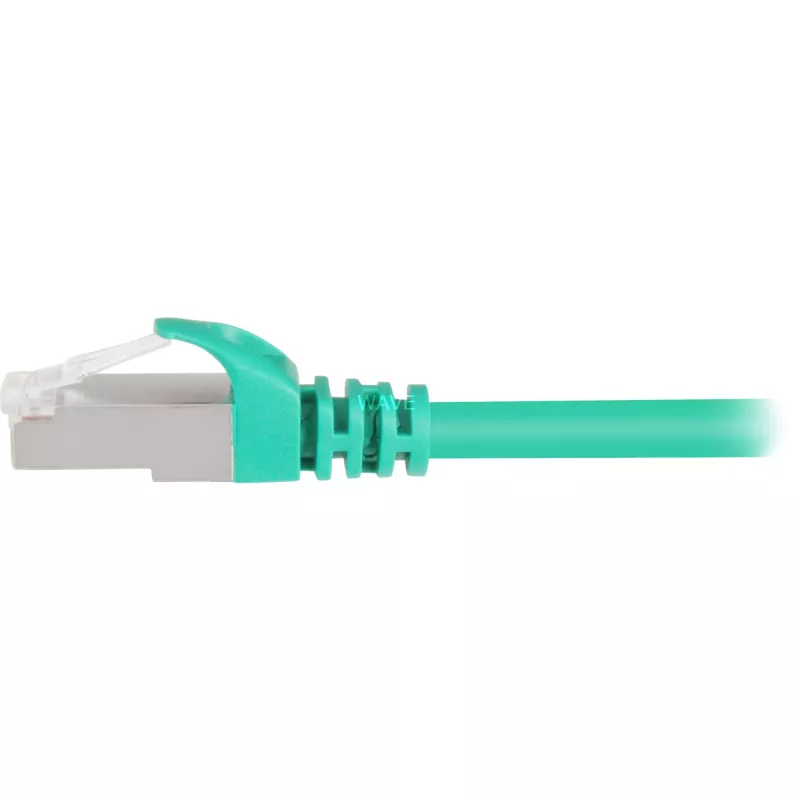 Pataisos kabelis RJ45 kištukas > RJ45 kištukas CAT.6 S/FTP (žalias, 1,5 metro)