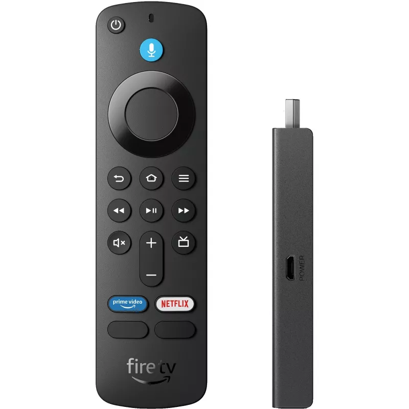 Srautinio perdavimo įrenginys, Amazon Fire TV Stick HD, Full HD, 8 GB atmintis, Alexa nuotolinio valdymo pultas