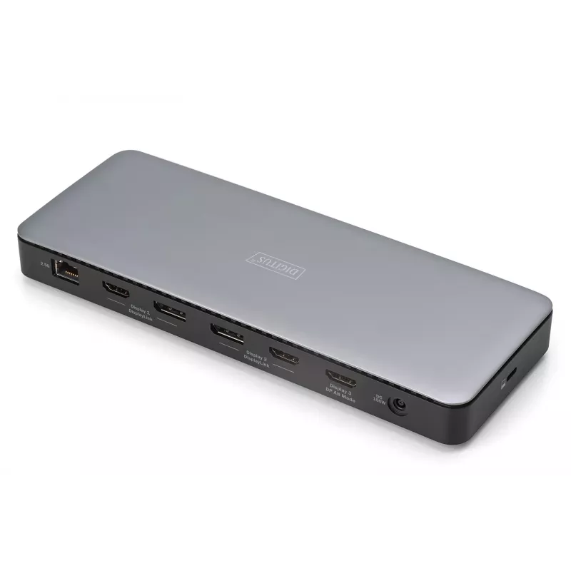 Digitus USB-C prijungimo stotis 13 prievadų USB 3.2 Gen 2 4K Ultra HD