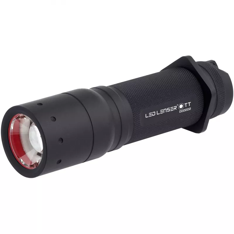 Ledlenser TT Juoda rankinis LED žibintuvėlis