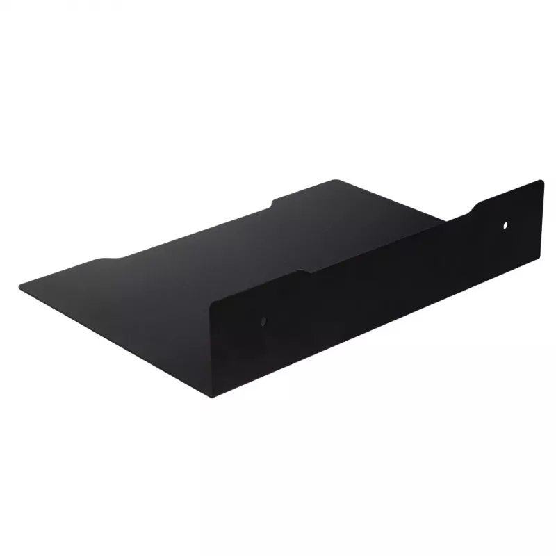 Wall shelf for decoder MACLEAN MC-122, steel, Juoda, max load 5 kg, hole spacing 219 mm