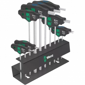 Wera Bicycle Set 6 T formos raktų rinkinys, 10 vnt., dėžutėje (05004174001)