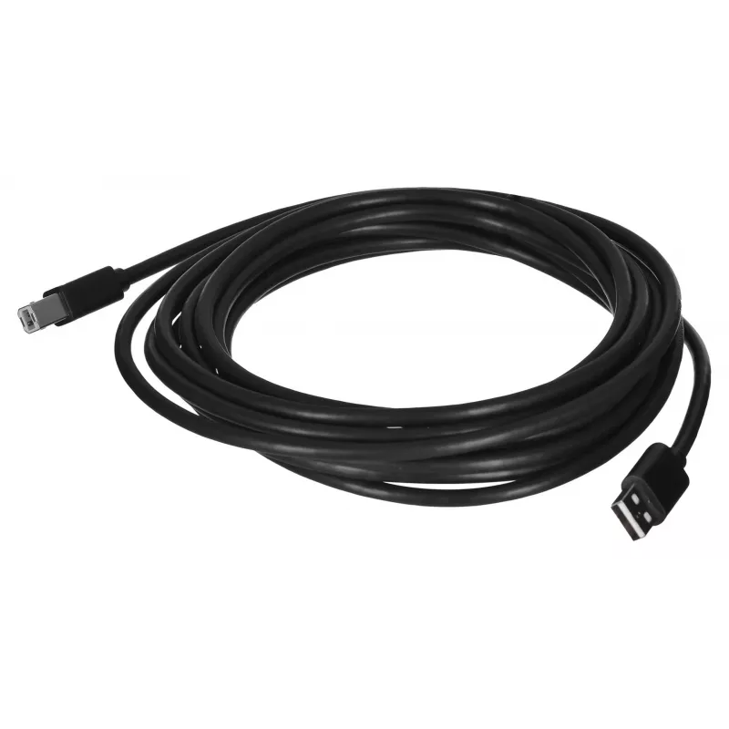 UNITEK Y-C421GBK USB laidas 5 m USB 2.0 USB A USB B Juoda