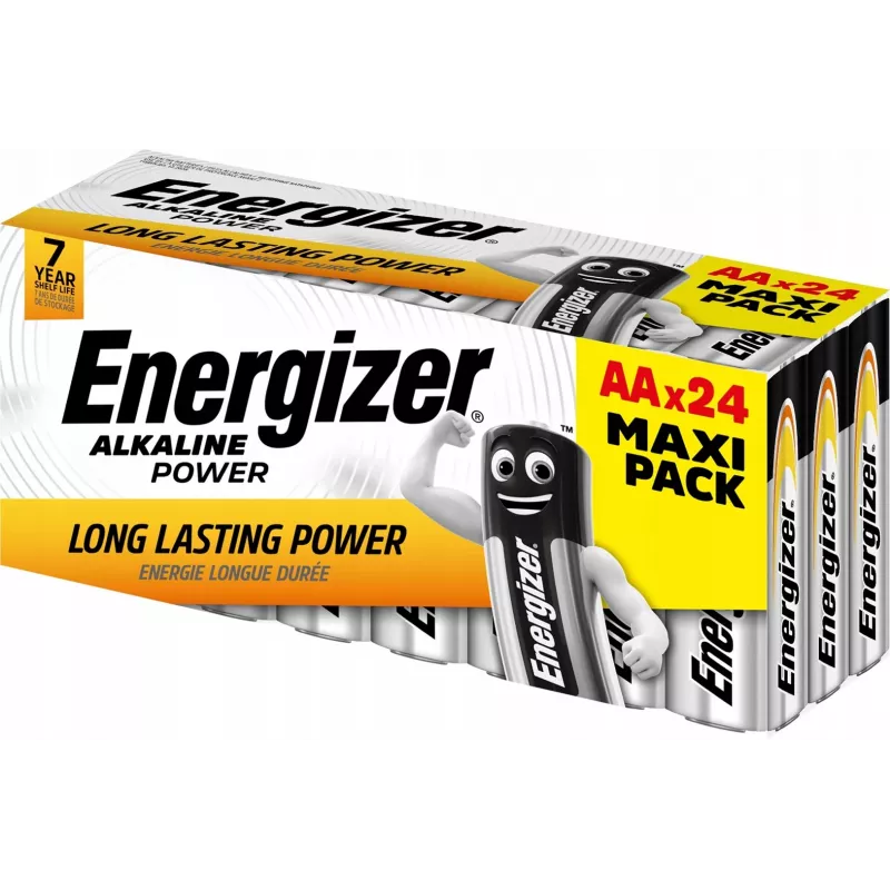Energizer baterijos AP AA LR6 24 vnt. naujos