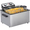 Grupinė keptuvė Steba DF 300 Double 5 L 3000 W juoda nerūdijantis plienas