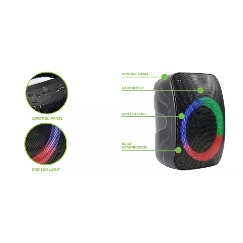 Rebeltec RBLGLO000041 Juoda