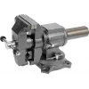 Inžinerinės spaustuvės YATO YT-6505, ketaus, 10 cm žiočių atvėrimas, pasukamas pagrindas, 11 kg