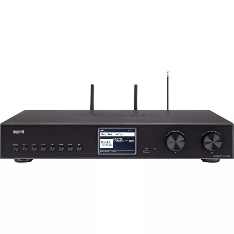 Imperial DABMAN i510 DAB+/FM juodas radijas