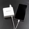 Maitinimo įkroviklis QOLTEC 51709, 96W USB-C PD, išėjimo diapazonas 5V–20V