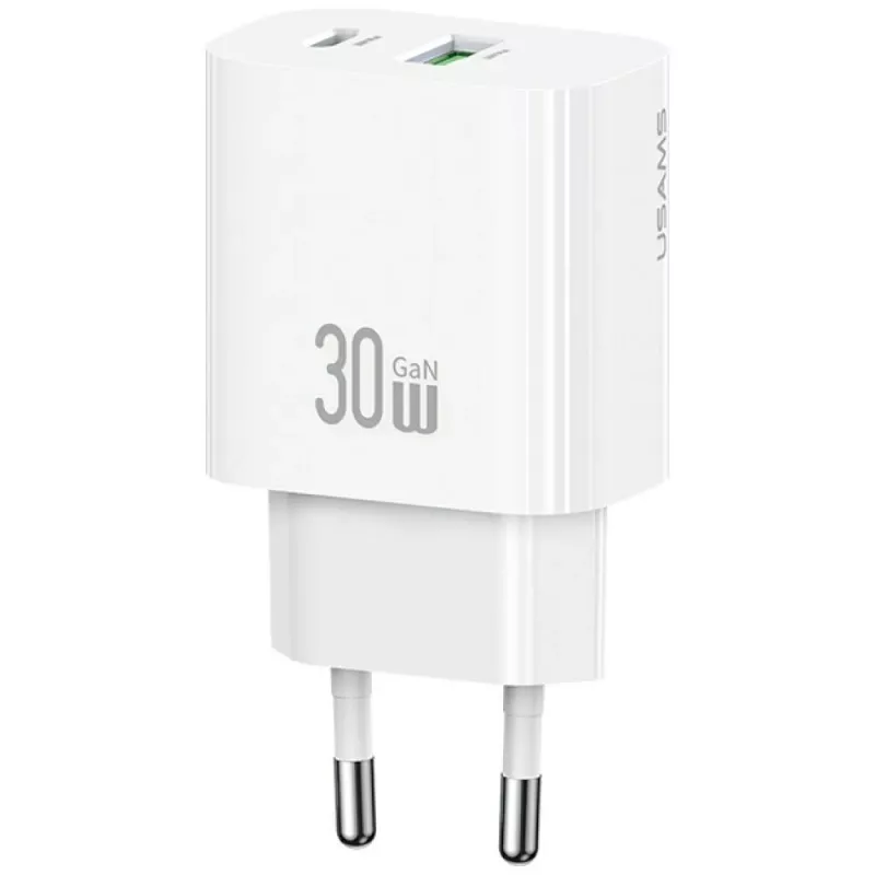 Įkroviklis usams USA001632 30W 1×USB-C 1×USB-A Greitas įkrovimas
