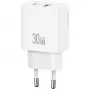 Įkroviklis usams USA001632 30W 1×USB-C 1×USB-A Greitas įkrovimas