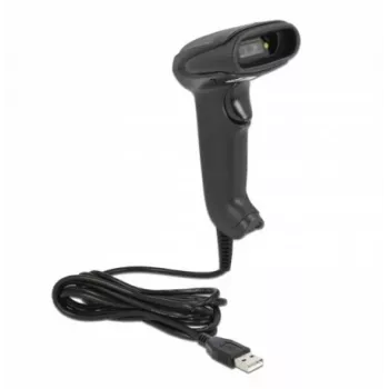 Rankinis brūkšninių kodų skaitytuvas DeLOCK USB 1D 2D, vokiečių kalbos versija