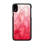 iKins telefono dėklas, skirtas iPhone XR — rožinės spalvos ir juodas dviejų tonų apsauginis dangtelis