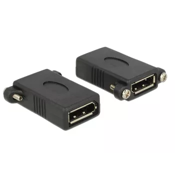 DisplayPort adapteris DeLOCK DisplayPort 1.1 F-F juodas
