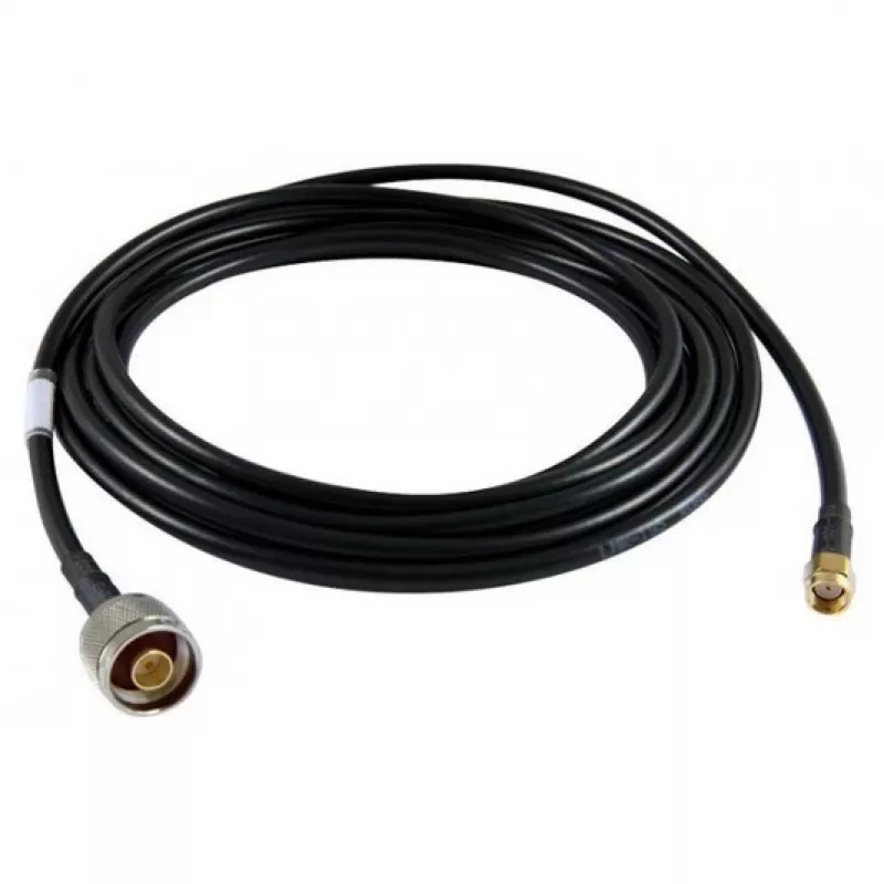 Koaksialinis kabelis ALLNET ANT-CAB-RSMA-N-700 R-SMA N tipo 7 m juodas