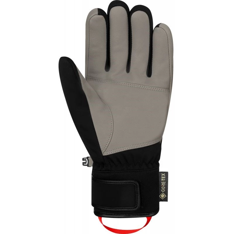 REUSCH JUPITER GORE-TEX GLOVES SIZE 8.5 Raudona AND Pilka