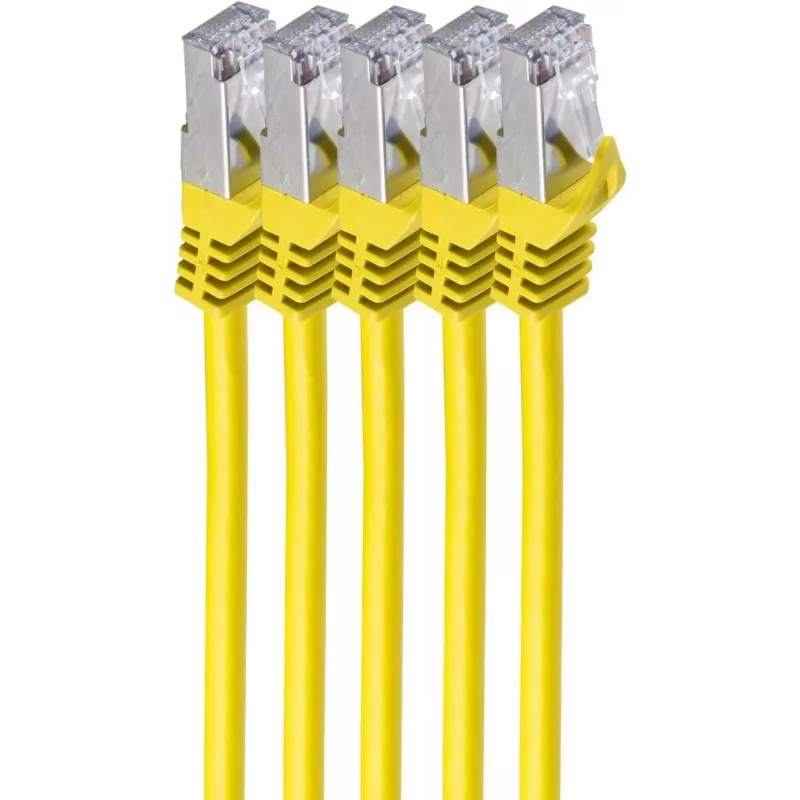 Tinklo kabelis ShiverPeaks BS75512-Y-SET5 2m Cat7 S/FTP