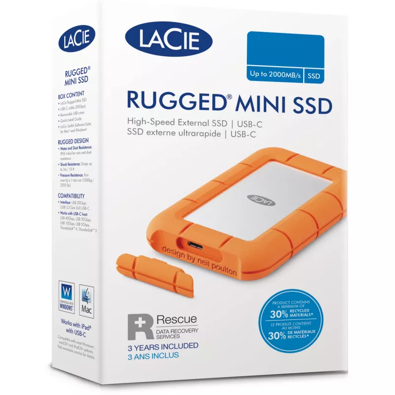 Lacie STJJ5000400 atminties diskas 5 TB USB 3.0