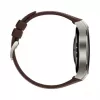 Išmanusis laikrodis HUAWEI WATCH 5 Classic 46 mm, 1,38 colio AMOLED 466×466, jutiklinis ekranas, GPS, sidabrinis korpusas, ruda juosta