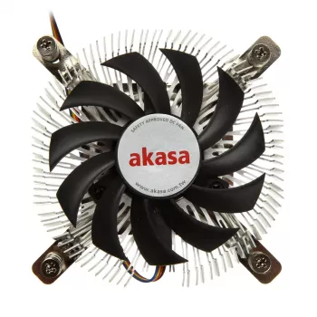Akasa AK-CC7129BP01 kompiuterio aušinimo sistema Procesoriaus aušintuvas 7.5 cm