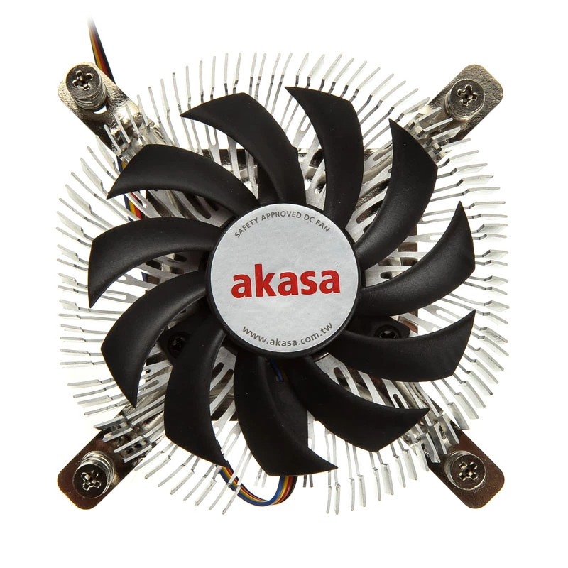 Akasa AK-CC7129BP01 kompiuterio aušinimo sistema Procesoriaus aušintuvas 7.5 cm