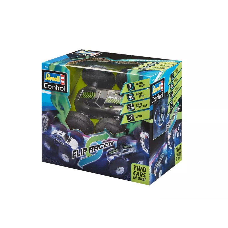 Revell Control 24634 Triukų Automobilis FlipRace Pradinio Lygio Elektrinis RC Monstrų Sunkvežimis Visų Ratų Pavara (24634)