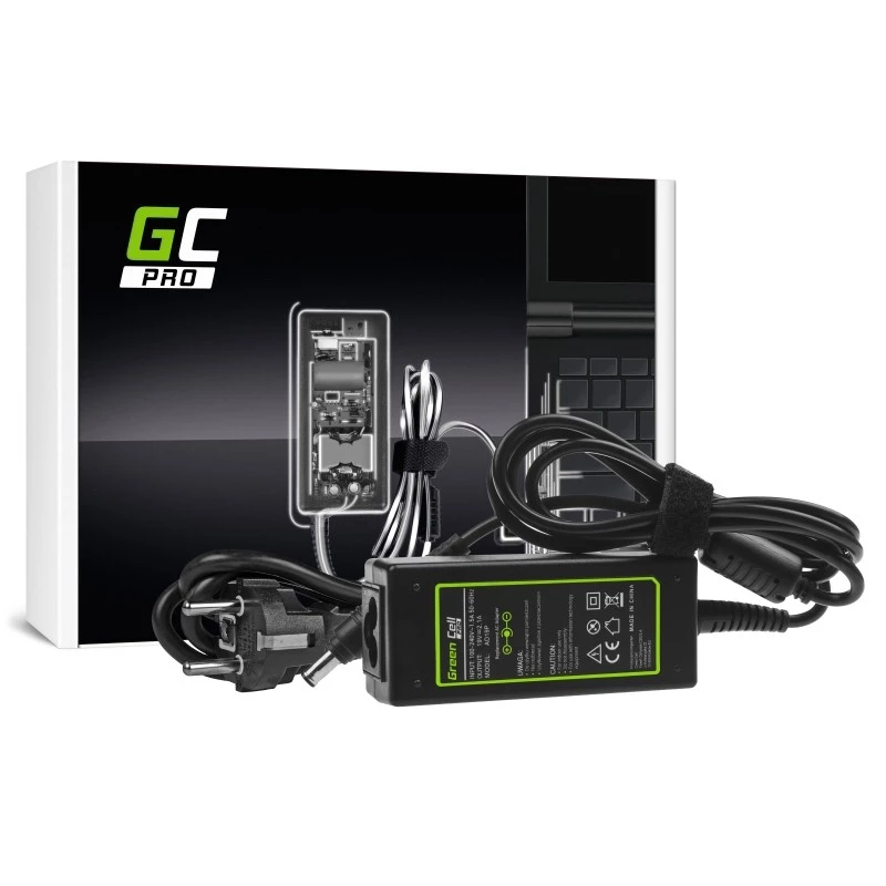 Vidaus maitinimo adapteris Green Cell AD19P 40W juodas