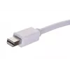 Vaizdo kabelio adapteris SAVIO Mini DisplayPort (kištukas) į HDMI Type A (lizdas) 0,2 m, baltas