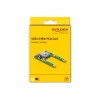 DeLOCK Mini PCIe I/O 1 x USB 2.0 Type-A lizdas pilno dydžio pusės dydžio