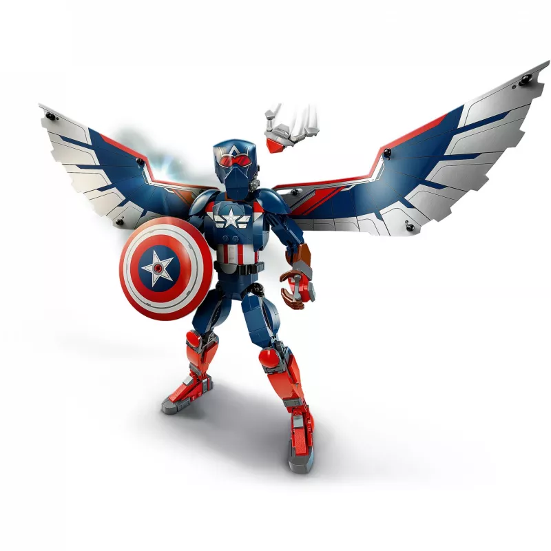 LEGO MARVEL 76296 Nauja Kapitono Amerikos konstrukcinė figūrėlė