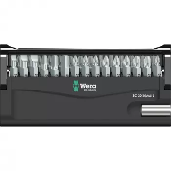 Atsuktuvų antgalių rinkinys Wera BC 30 Metal 1